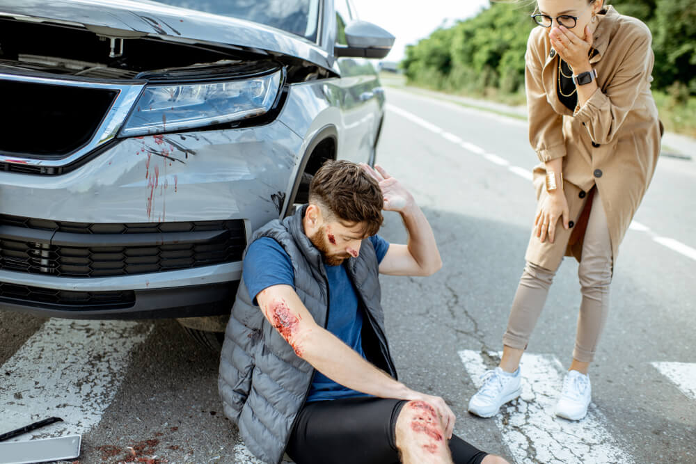 Lesiones de accidentes de peatones
