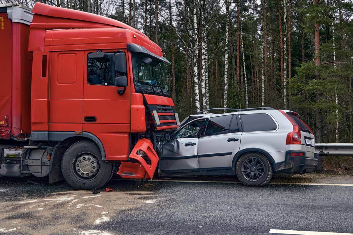 Lesiones por accidentes de camiones
